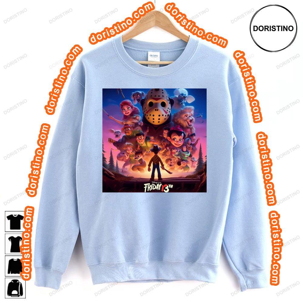 Friday 13th Pixar Style Hoodie Tshirt Sweatshirt
