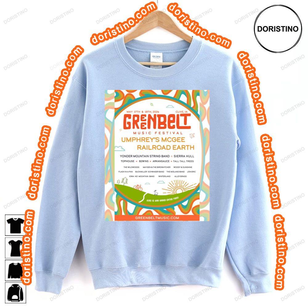 Greenbelt Music Festival Hoodie Tshirt Sweatshirt