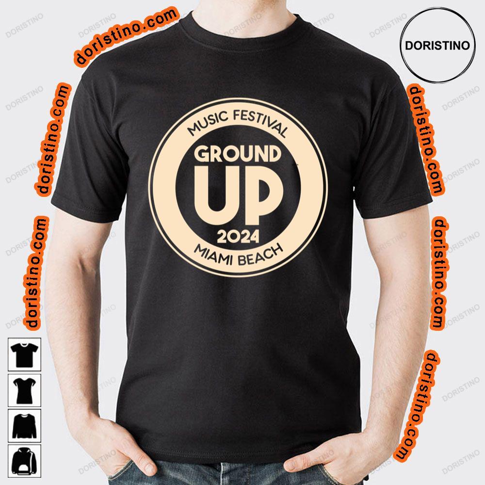 Groundup Music Festival 2024 Logo Sweatshirt Long Sleeve Hoodie