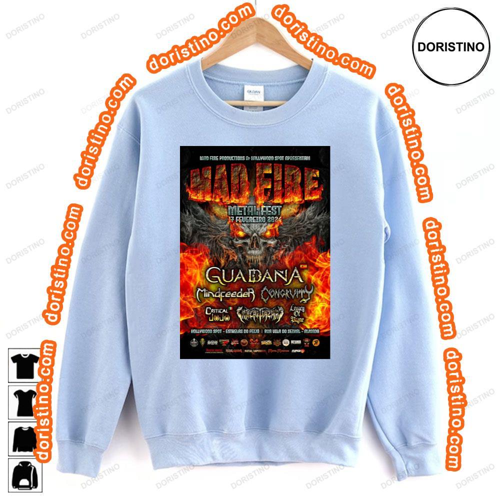 Guadaña Mad Fire 2024 Sweatshirt Long Sleeve Hoodie