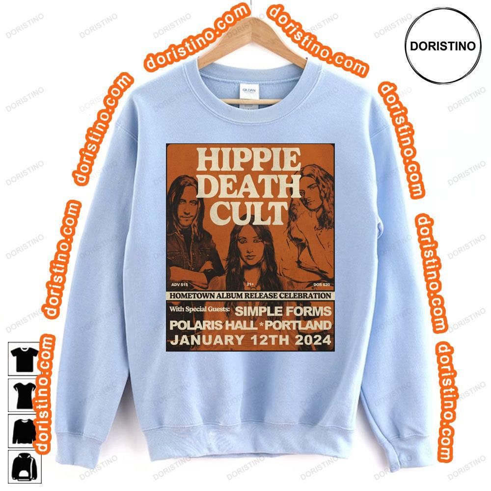 Hippie Death Cult 2024 Sweatshirt Long Sleeve Hoodie