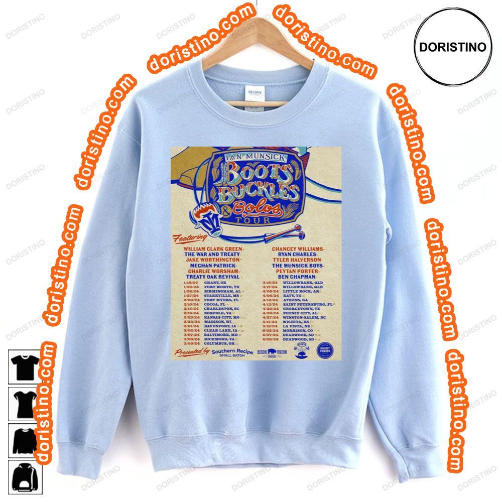 Ian Munsick 2024 Tour Sweatshirt Long Sleeve Hoodie