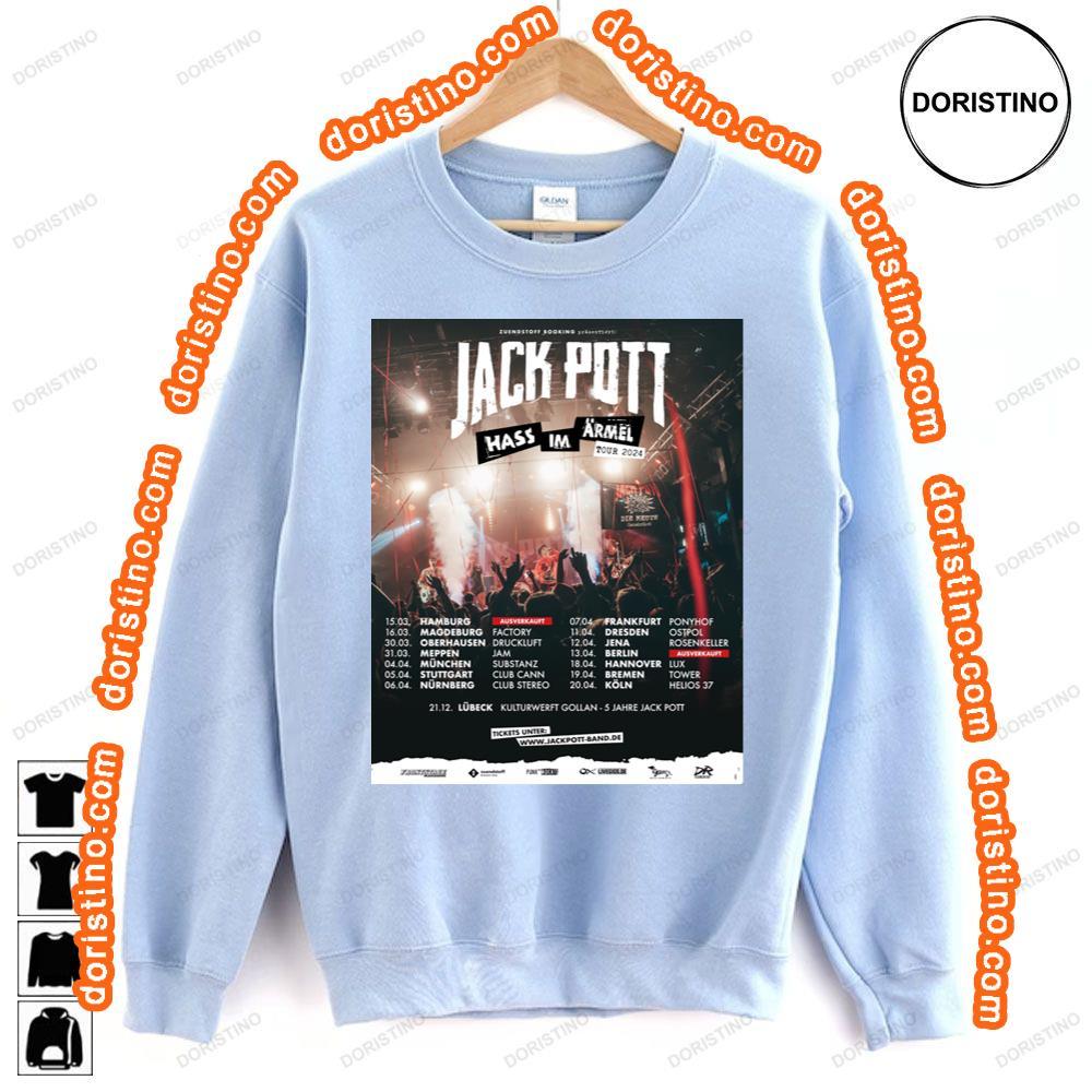 Jack Pott Hass Im Armel Tour 2024 Sweatshirt Long Sleeve Hoodie