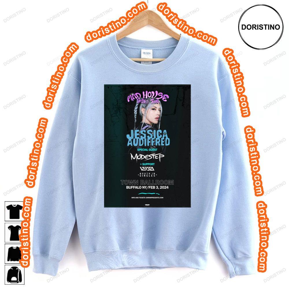 Jessica Audiffred Tour 2024 Sweatshirt Long Sleeve Hoodie