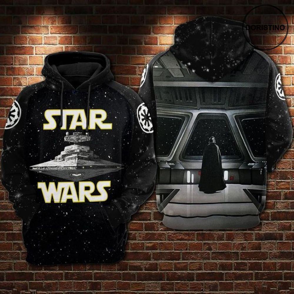 I Love Star Wars Awesome 3D Hoodie