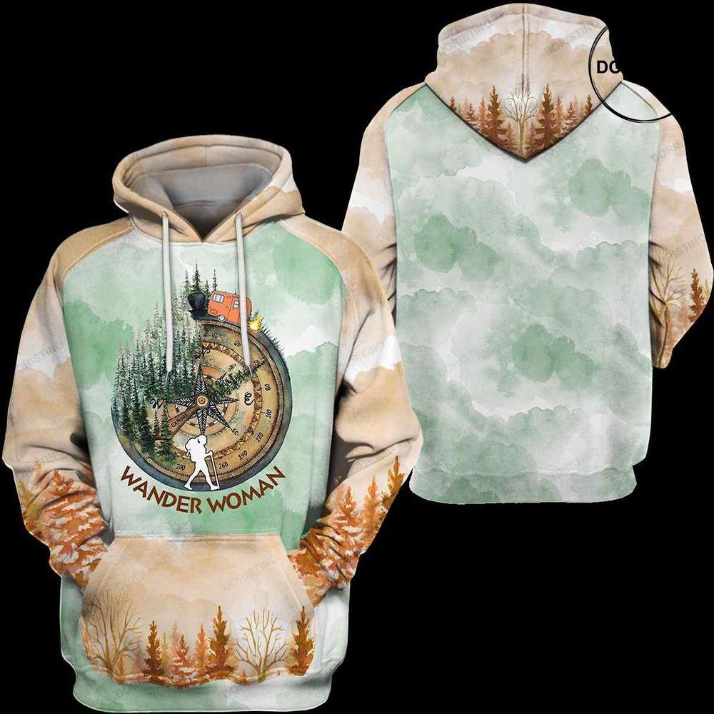 I See Trees Of Green Camping Limited Edition 3d Hoodie