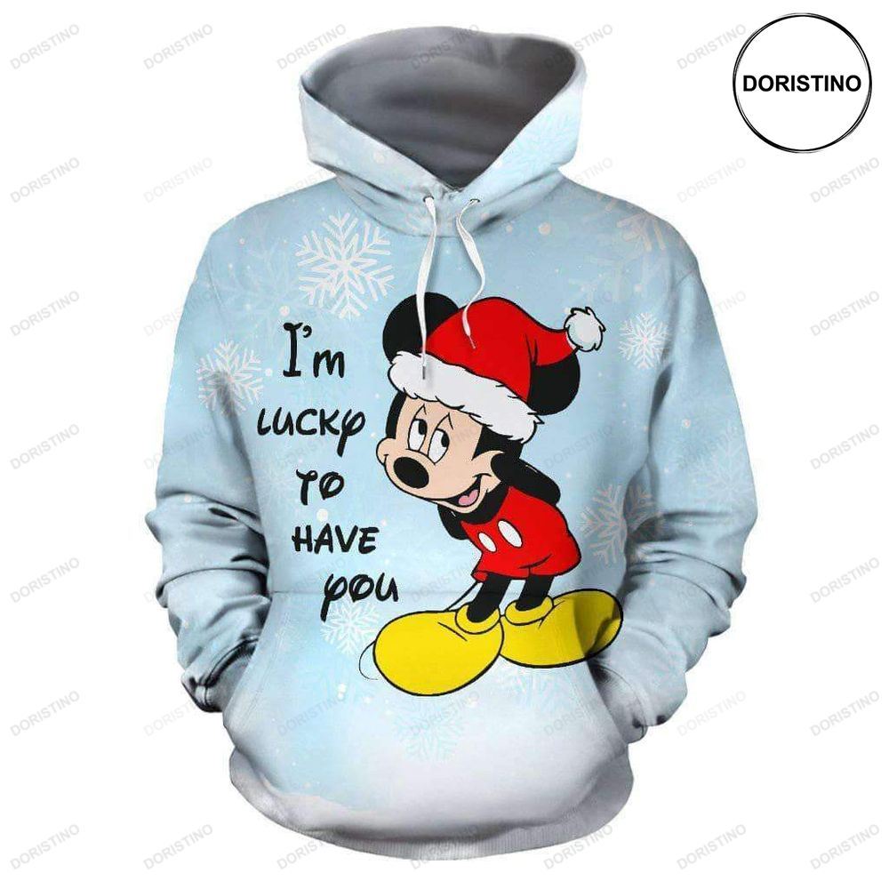 Im Lucky To Have You Cute Awesome 3D Hoodie