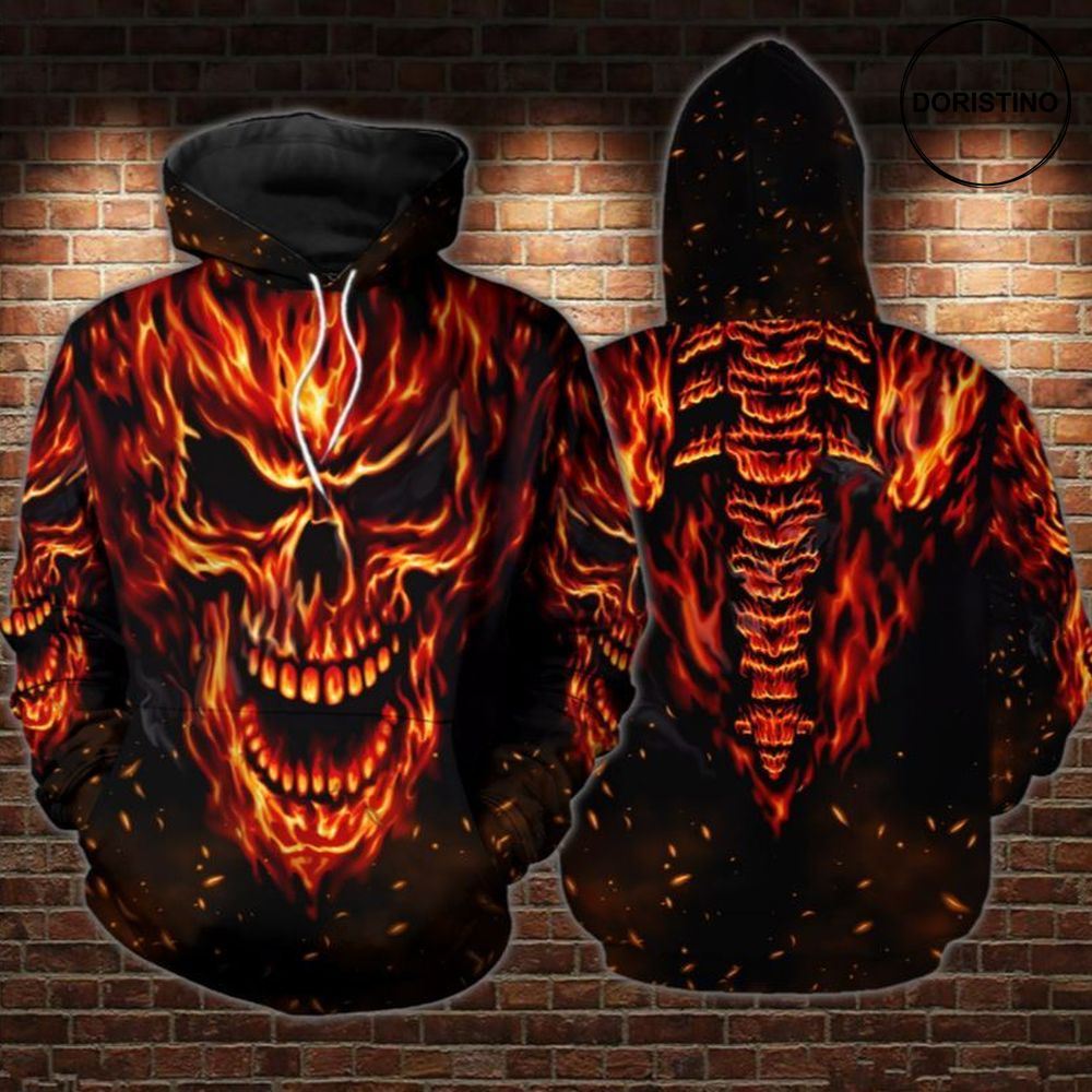Inferno Awesome 3D Hoodie