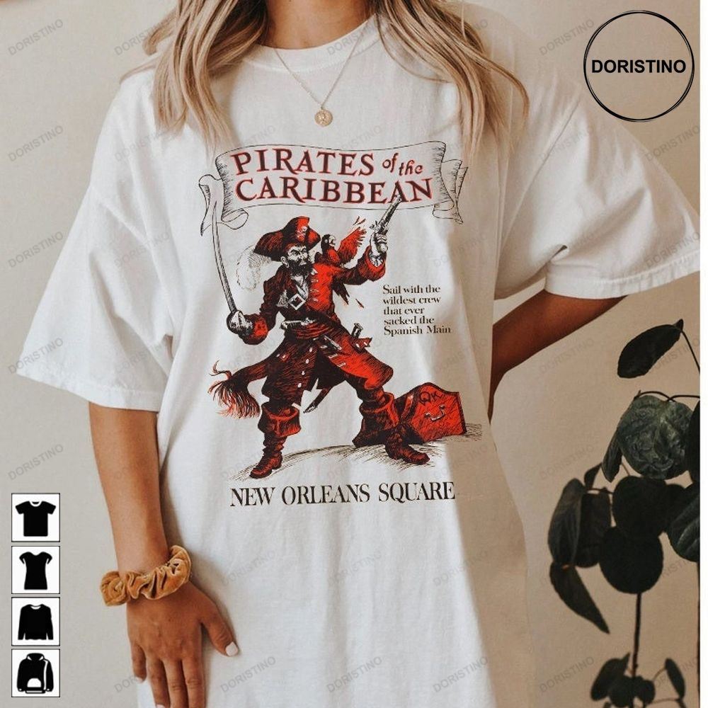 New Orleans Square Pirates Of The Caribbean Unisex Trending Style