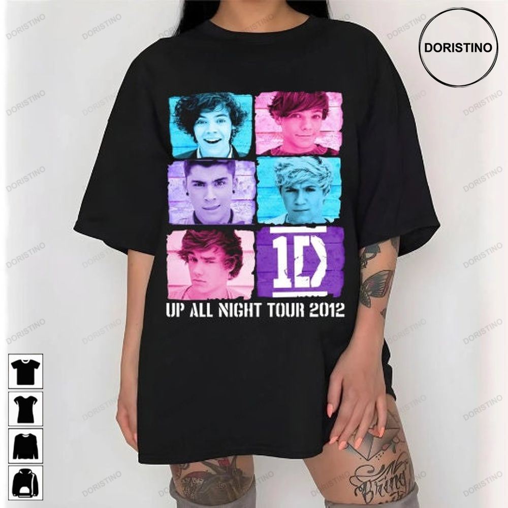 One Direction Up All Night Tour Unisex 2012 One Direction One Direction Harry Selfie Up All Night Tour Awesome Shirts
