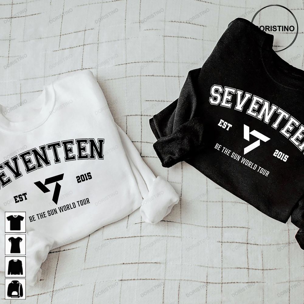 Seventeen Seventeen Be The Sun Seventeen World Tour 2022 Seventeen Members Awesome Shirts