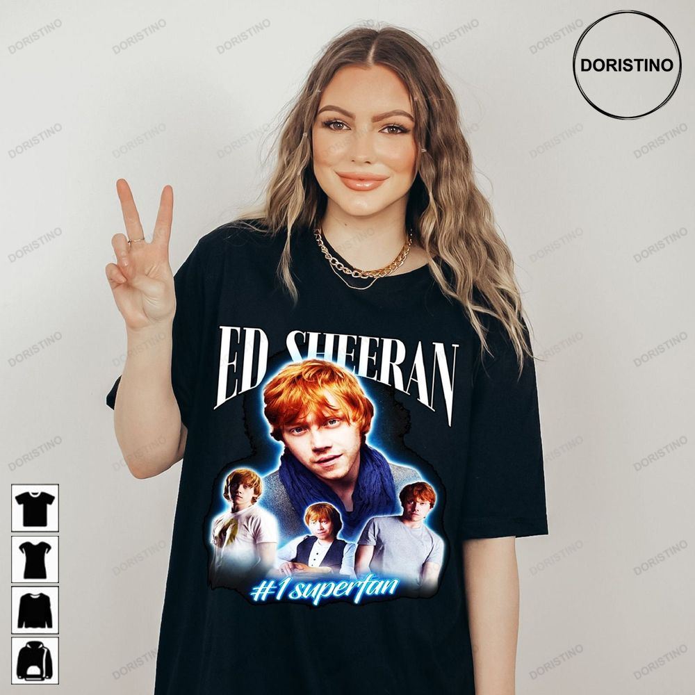 Vintage Ed Sheeran 1 Superfan Unisex Ed Sheeran 2023 Tour Ed Sheeran Awesome Shirts
