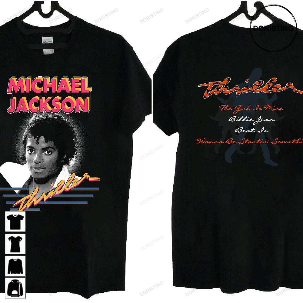 Vintage Michael Jackson - Thriller 1984 Tour Michael Jackson That Girl Is Mine Michael Jackson King Of Pop Awesome Shirts