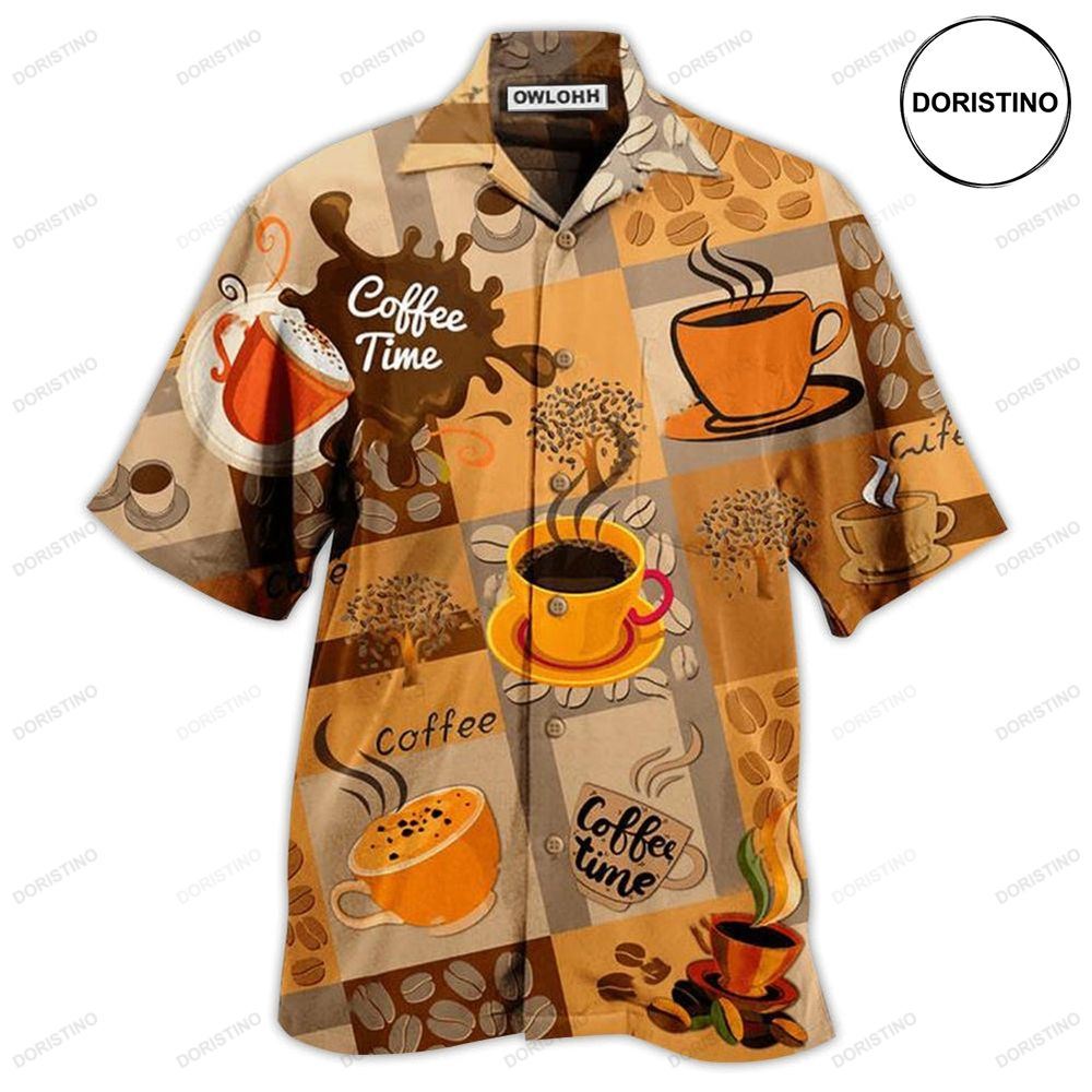 Coffee Time Limited Edition Hawaiian Shirt