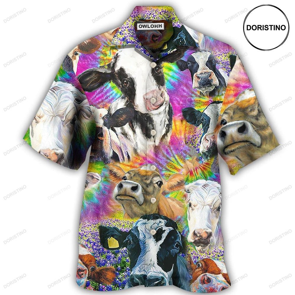 Cow Easily Distracted By Cows Limited Edition Hawaiian Shirt