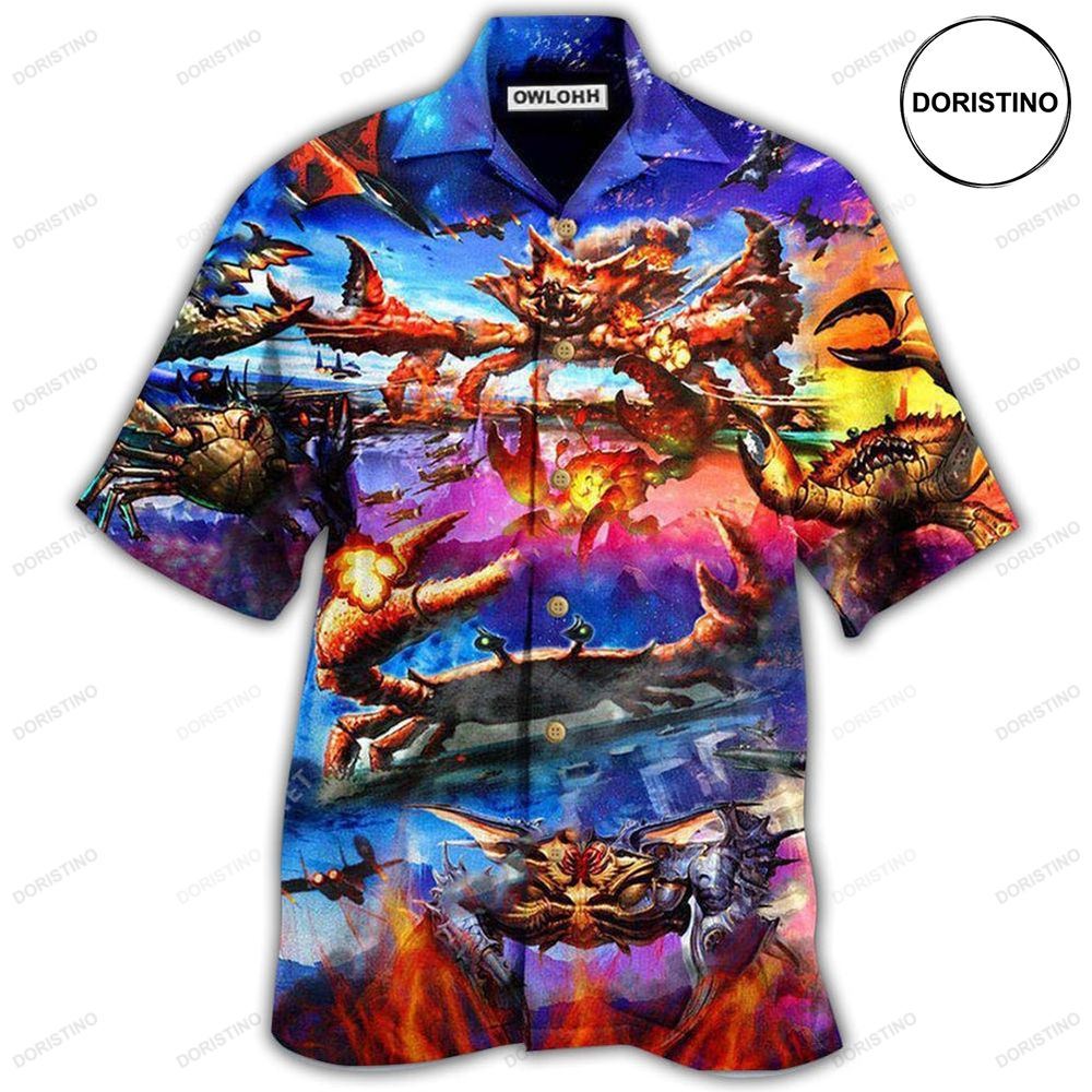 Crab King Of Crab War So Stunning Awesome Hawaiian Shirt