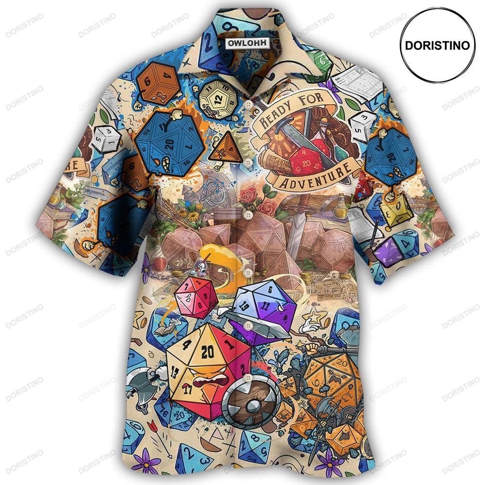 D20 Every Good Story Start With A D20 Limited Edition Hawaiian Shirt