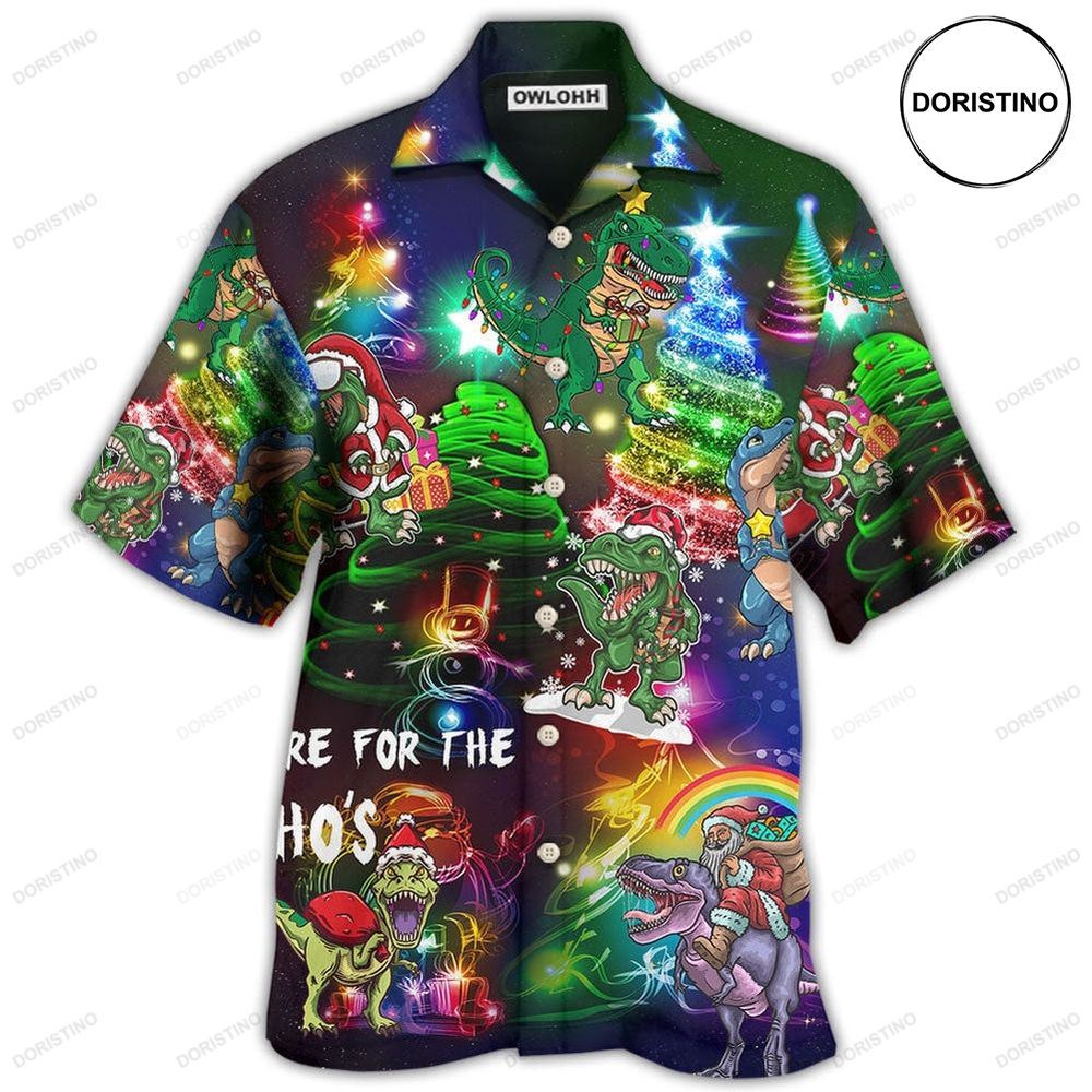 Dinosaur Bright In Christmas Night Limited Edition Hawaiian Shirt