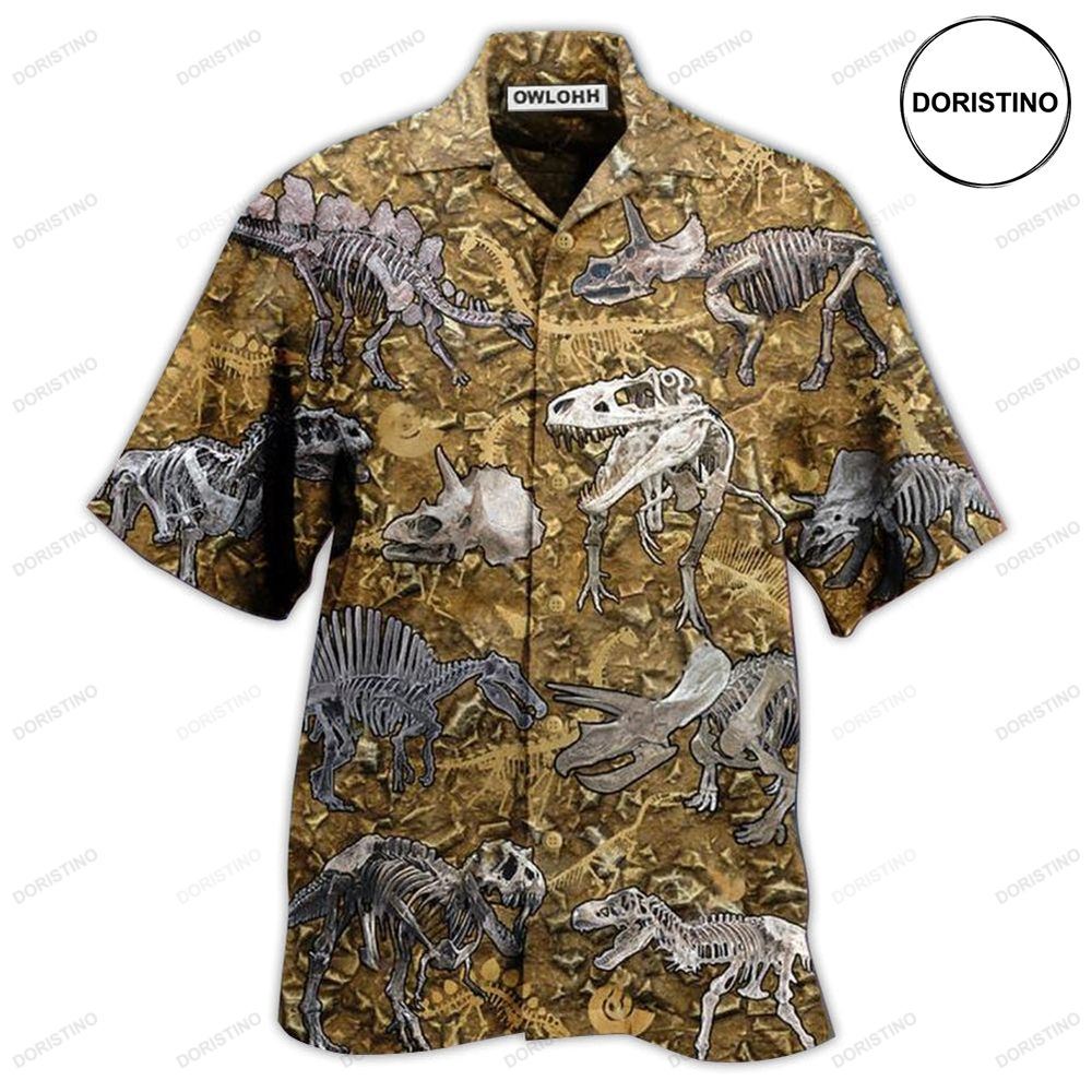 Dinosaur Cool Bone Limited Edition Hawaiian Shirt