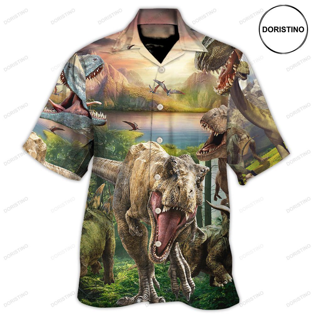 Dinosaur I Am Roarsome Limited Edition Hawaiian Shirt