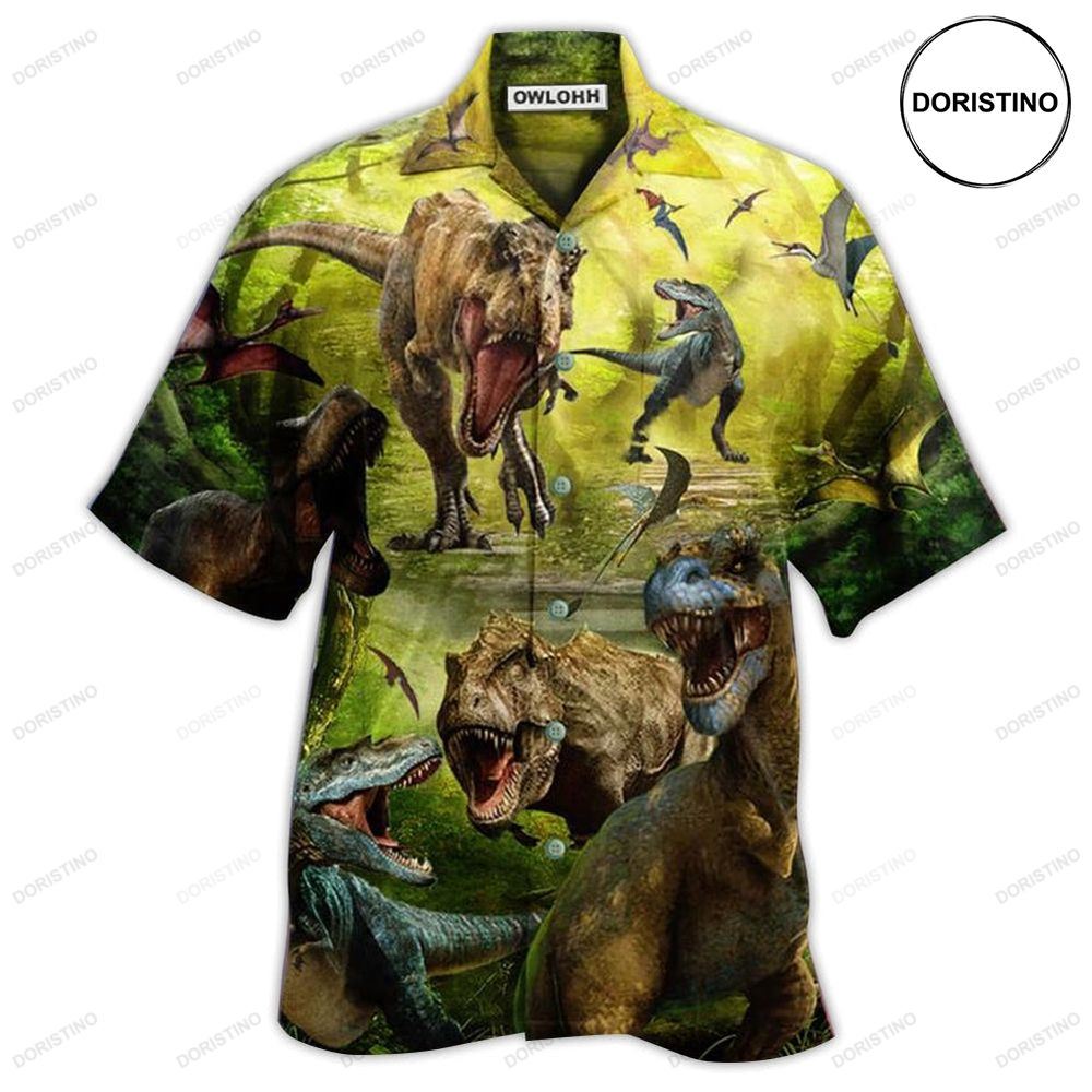 Dinosaur My Love Dinosaur World Hawaiian Shirt
