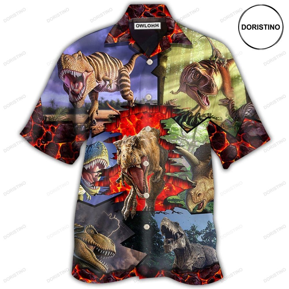 Dinosaur Strong Dinosaur Expert Awesome Hawaiian Shirt