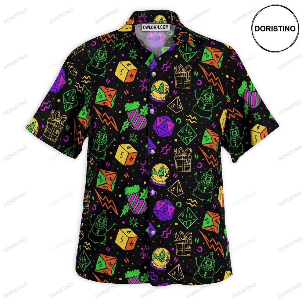 Dnd Christmas Dnd Dice Set Limited Edition Hawaiian Shirt