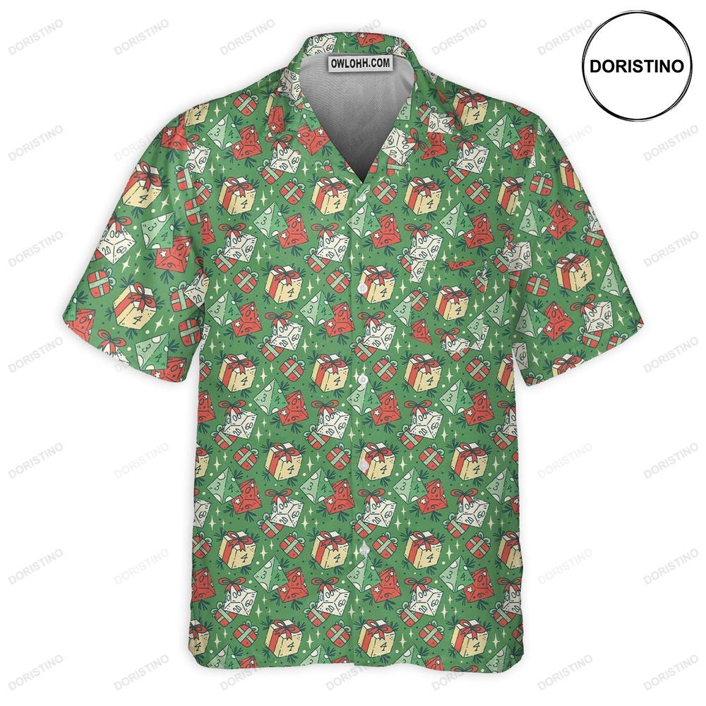 Dnd Dice Gift Pattern Small Limited Edition Hawaiian Shirt