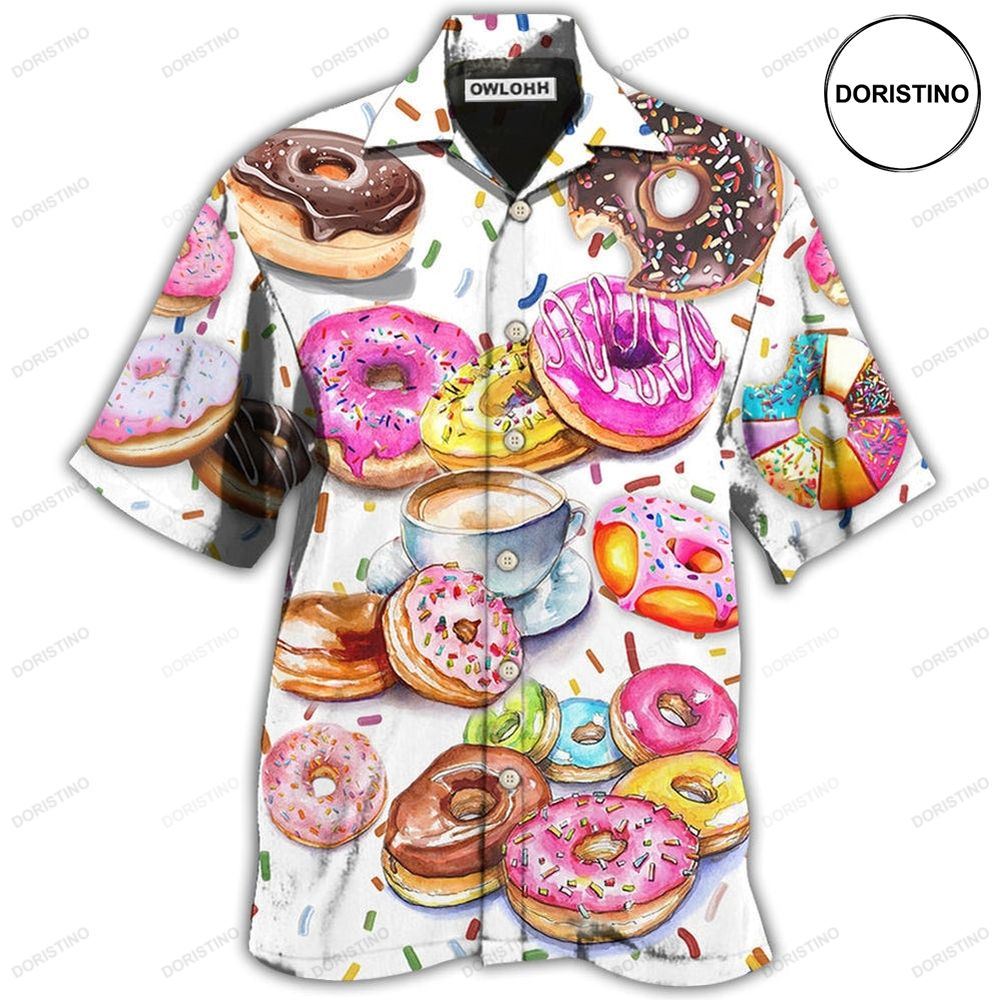 Donut Delicious Colorful Hawaiian Shirt