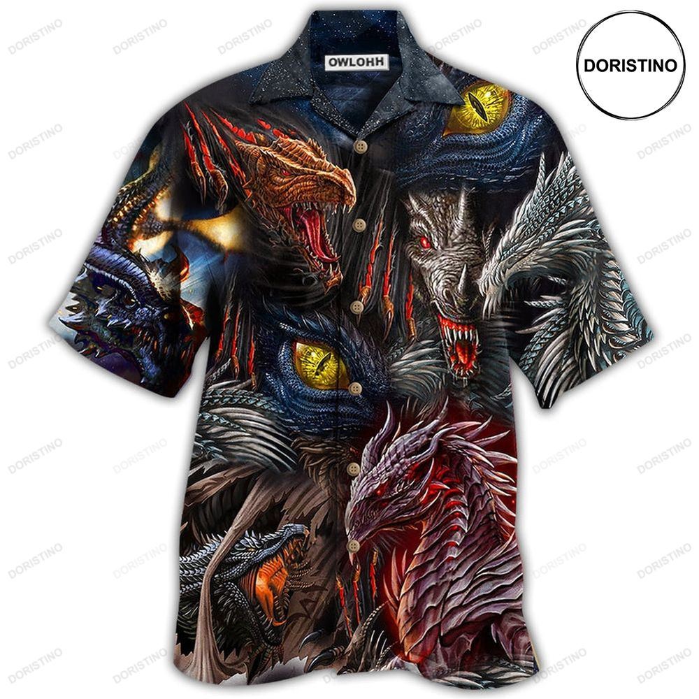 Dragon Amazing Love Life So Cool Hawaiian Shirt