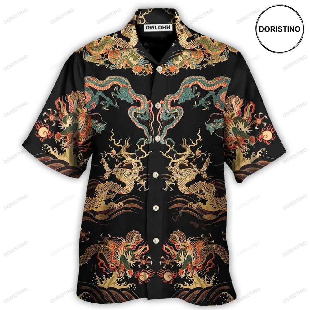 Dragon Chinese Dragon Royal Hawaiian Shirt