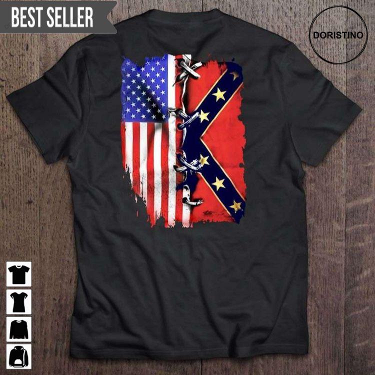 American Confederate Flag Unisex Doristino Limited Edition T-shirts