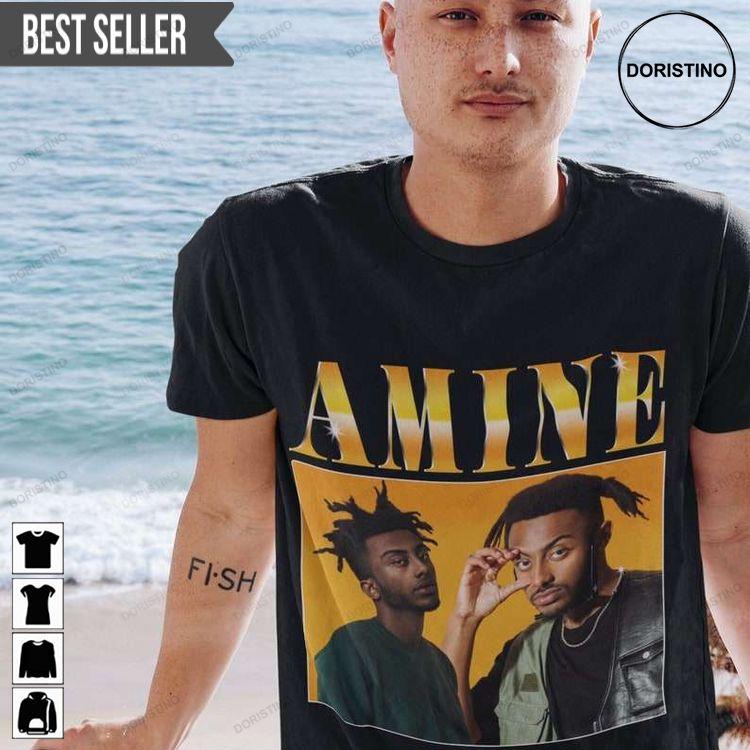 Amine Rapper Rap Music Doristino Limited Edition T-shirts