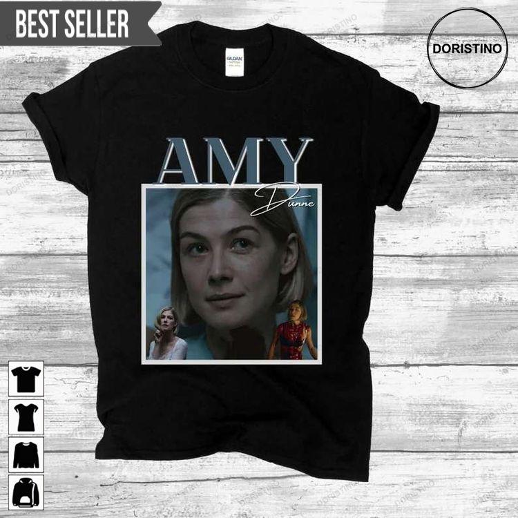 Amy Dunne Gone Girl Doristino Limited Edition T-shirts