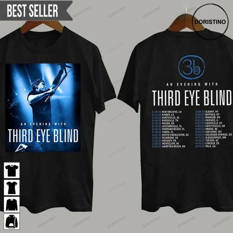 An Evening With Third Eye Blind 2023 Short-sleeve Doristino Limited Edition T-shirts