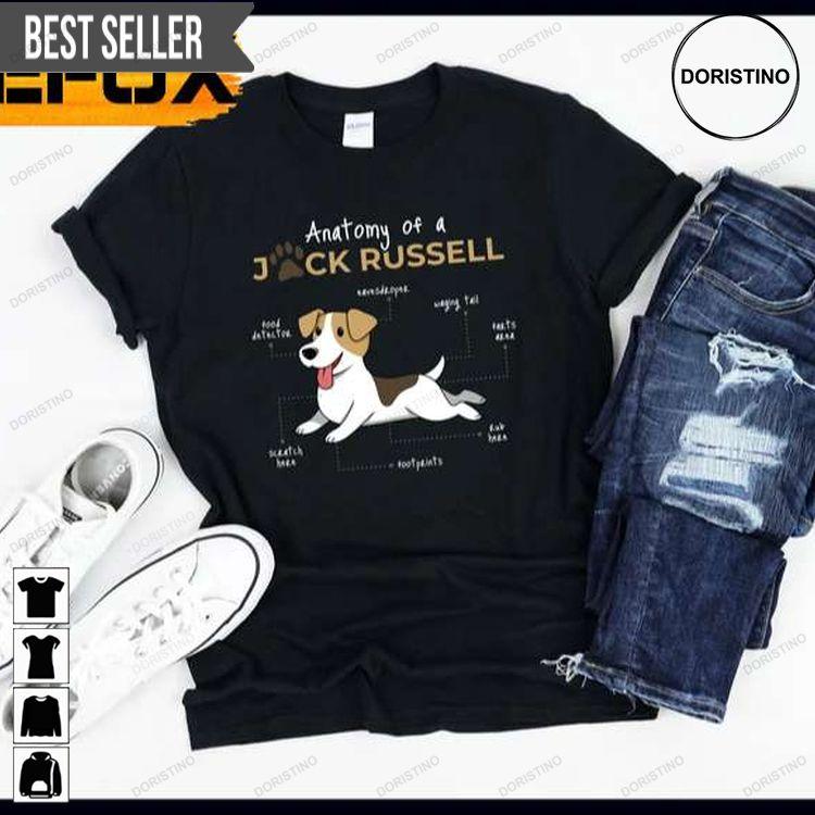 Anatomy Of A Jack Russell Terrier Funny Dog Unisex Doristino Trending Style