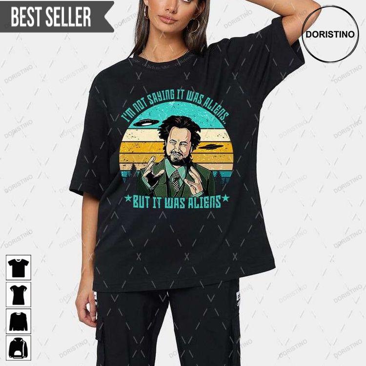 Ancient Aliens Giorgio Tsoukalos Doristino Limited Edition T-shirts