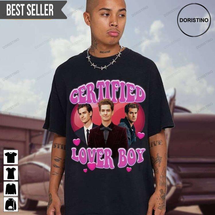 Andrew Garfield Special Order Certified Lover Boy Adult Short-sleeve Doristino Trending Style