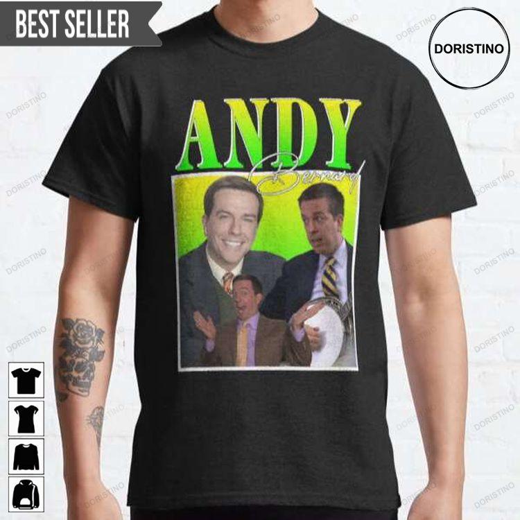 Andy Bernard Actor The Office Sitcom Doristino Limited Edition T-shirts