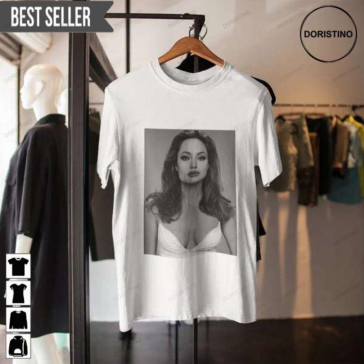 Angelina Jolie Film Actress Unisex Doristino Awesome Shirts
