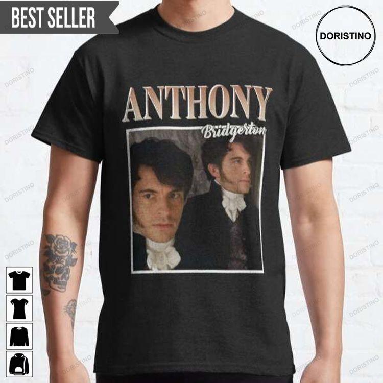 Anthony Bridgerton Film Actor Bridgerton Movie Doristino Limited Edition T-shirts