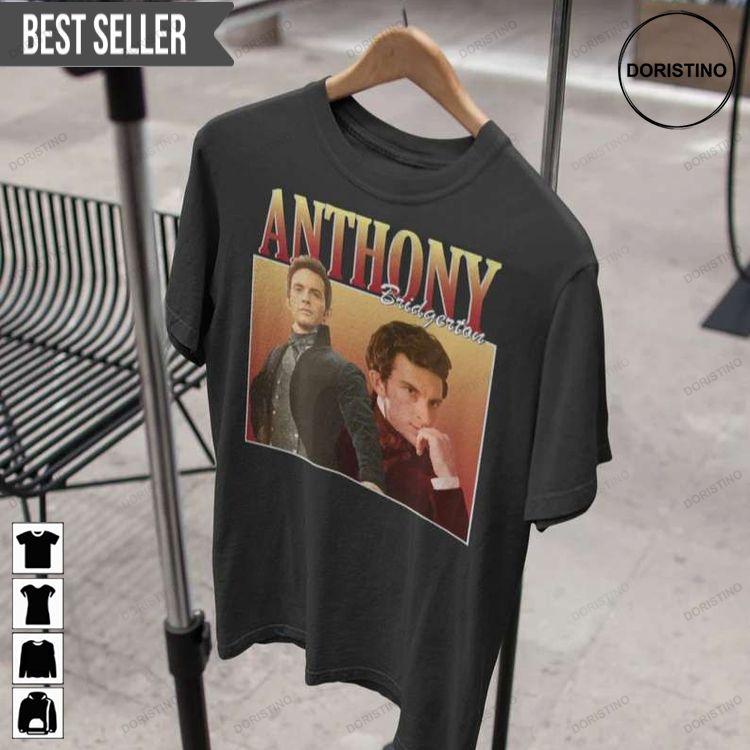 Anthony Bridgerton Film Actor Doristino Limited Edition T-shirts