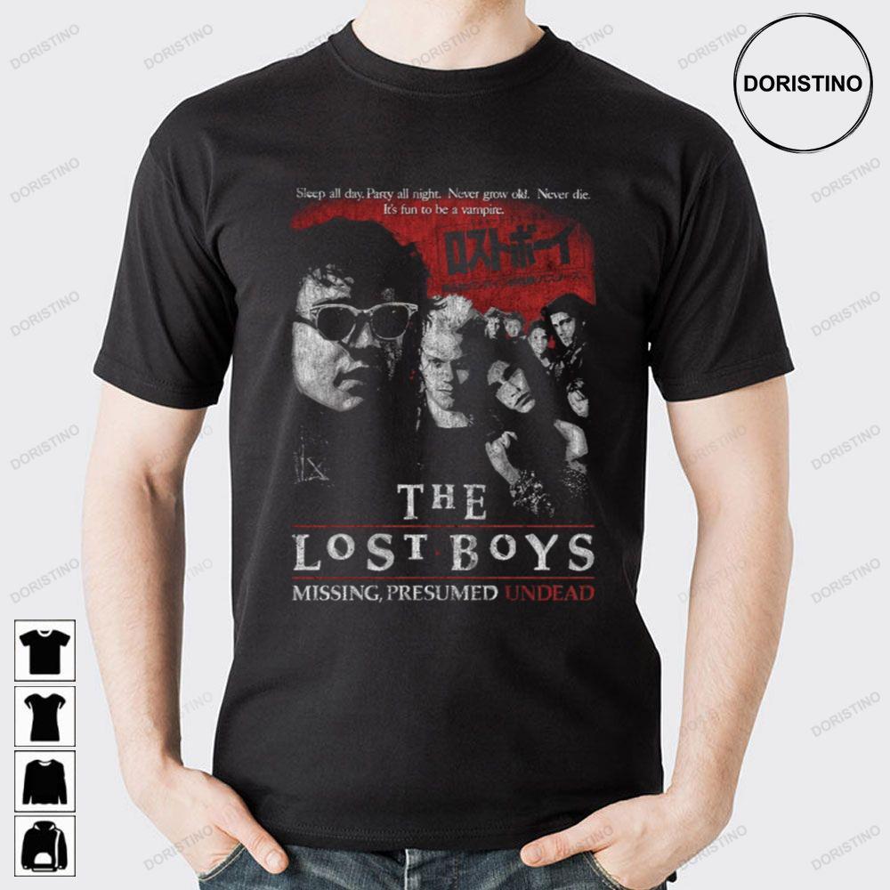 Distressed Vire Horror The Lost Boys 2 Doristino Hoodie Tshirt Sweatshirt