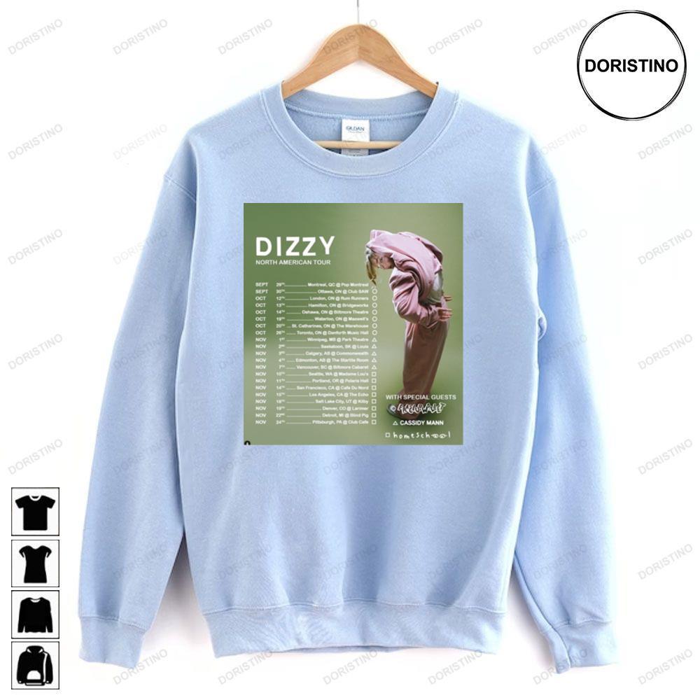 Dizzy North American Tour 2023 2 Doristino Sweatshirt Long Sleeve Hoodie