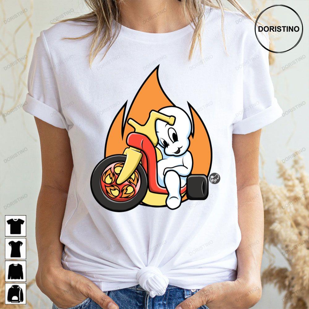 Fire Ghost Rider Casper 2 Doristino Tshirt Sweatshirt Hoodie