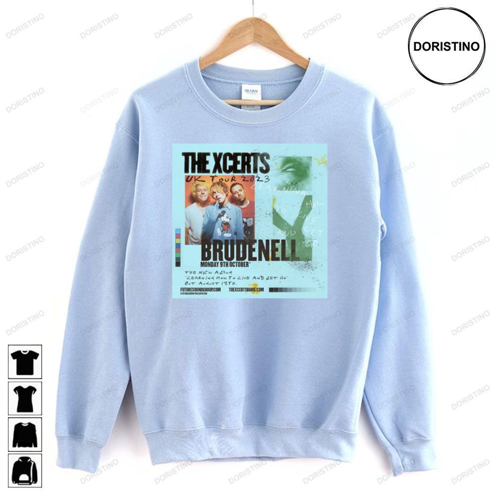 The Xcerts Uk Tour 2023 Learning How To Live And Let Go 2 Doristino Tshirt Sweatshirt Hoodie