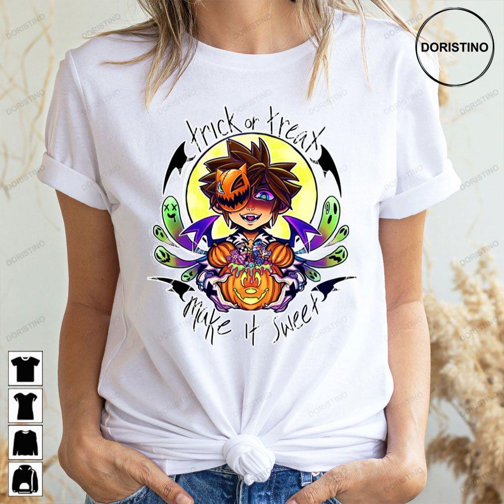 Trick Or Treat Make It Sweet Kingdom Hearts 2 Doristino Hoodie Tshirt Sweatshirt