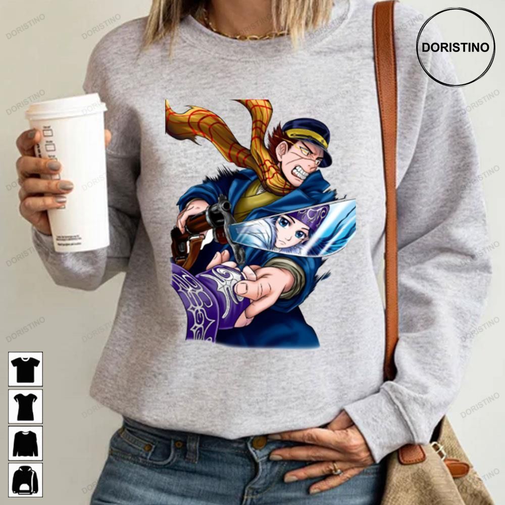 Design Golden Kamuy Saichi Sugimoto Asirpa Limited Edition T-shirts