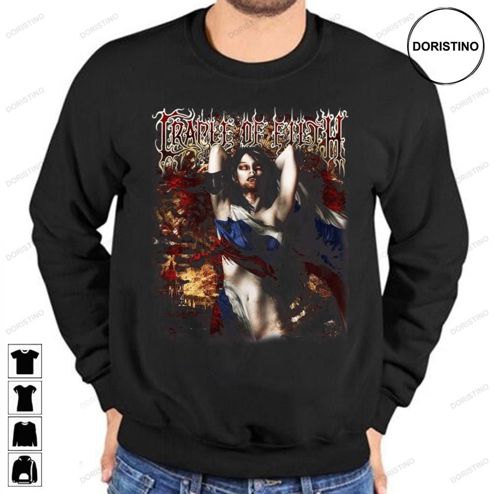 Devil Girl Cradle Of Filth Limited Edition T-shirts