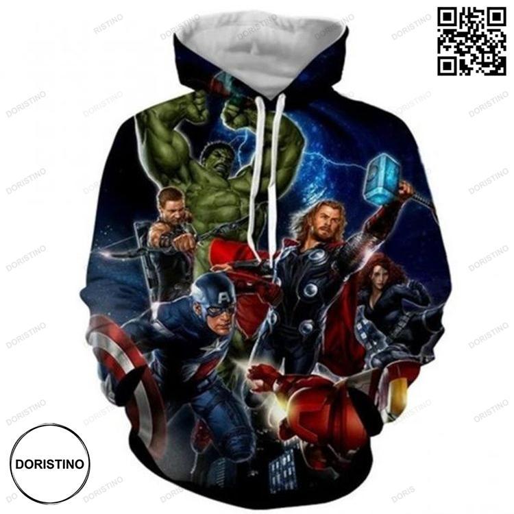 Avengers Marvel 3d Printed All Super Heros Awesome 3D Hoodie